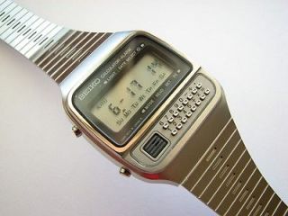 NEW RARE Vintage 1979 NOS SEIKO C 359 LCD Digital Calculator watch