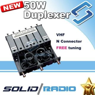 50w vhf 6 cavity duplexer sq150 for gm300 gm3188 gm338