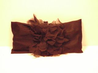 Sondra Roberts 100% Black Silk Clutch Handbag Purse Kiss Closure New 