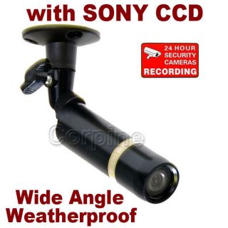 Security Camera with SONY CCD Outdoor Wide Angle CCTV Home 