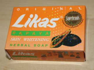 likas papaya skin whitening herbal soap 135g 