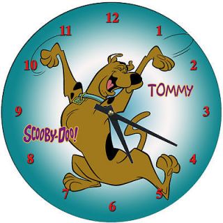 personalized scooby doo wall clock  22 95