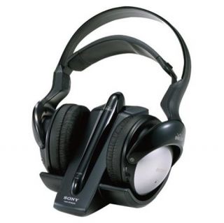 Sony MDR RF960RK Headband Wireless Headphones   Black