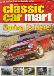 CLASSIC CAR MART MAY 2004 RECOMMISSIONIN​G RESTORATION TRAILER 