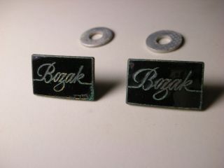 b07 vintage bozak 313 speaker parts only logo 2 time