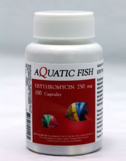 erythromycin 250 mg 100 counts aquatic fish antibiotic from thailand