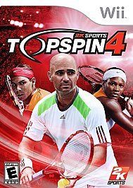 top spin 4 tennis nintendo wii new sealed 