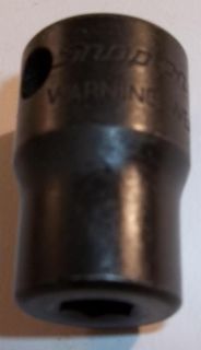 New Snap on 3/8 Drive 1/4 Hex Bit Holder CTFBS8