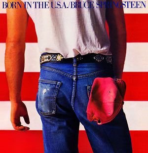 bruce springsteen born in the u s a 1984 poster