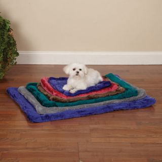 small 18x13 Slumber Pet BED Double side plush fur for Dog Crate cage 
