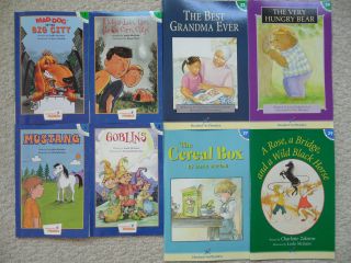HOOKED ON PHONICS LOT~HOP Chapter Books~MOUNTAIN LION~MAD DOG~GOBLINS 