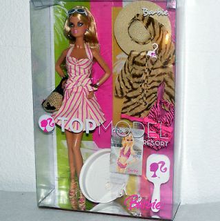 barbie 2007 top model resort barbie nib one day shipping