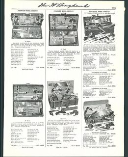 1941 ad stanley tool chests cabinets  9