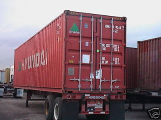 40 ft cargo steel shipping storage container Norfolk Va Virginia 
