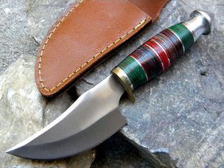 Beautiful Skinner Multi Color Wood Handle Hunting Knife DC2011 2