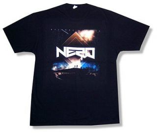 NERO WELCOME REALITY BLACK SLIM FIT T SHIRT NEW ADULT OFFICIAL X 