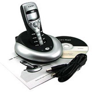   COMFORT VOIP WIRELESS PHONE HANDSFREE SPEAKER SKYPE BLACK XP/VISTA
