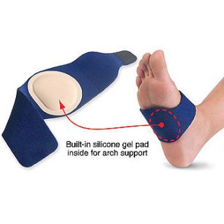 newly listed new arch support silicone gel pronation foot wrap
