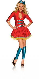 womens majorette costume dance skate toy soldier band m