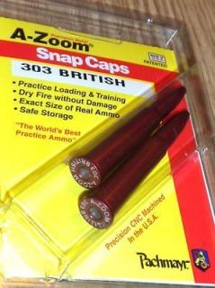 zoom 303 british metal snap caps 2 per package
