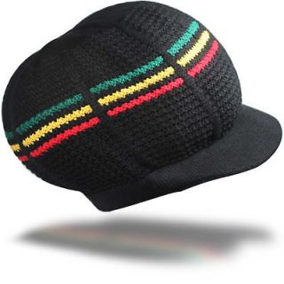 Rasta Reggae One Love Jamaica Marley Hat Cap Crown Cool Runnings Rasta 