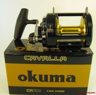 OKUMA CAVALLA CA30 II 2 SPEED LEVER DRAG CONVENTIONAL REEL $429.99