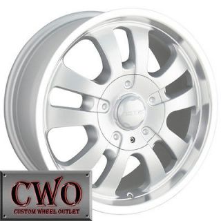 17 Silver DIP D10 Wheels Rims 5x135/5x139.7 5 Lug Ford F 150 Dodge Ram 