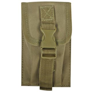 COYOTE BROWN TACTICAL MODULAR LIGHT/COMPASS POUCH   Buckle Closure 
