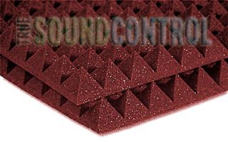 auralex 2 pyramids acoustic foam studio soundproofing one day shipping