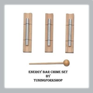 New 3 Angel Energy Bar Chimes tuned to actual frequency loud​er than 