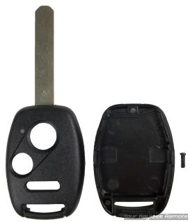 REMOTE KEY KEYLESS FOB REPLACEMENT CASE BLADE SHELL UNCUT SCREW BACK 
