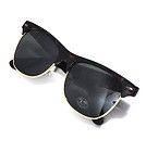 RETRO 50s Style Clubmaster/Way​farer Tortoiseshell Sunglasses Vtg 