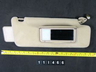99 RX300 Passenger side Sun visor Sunvisor Right (RH) Ivory (Fits 