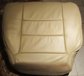   F250 F350 Lariat Extended QUAD CAB Leather Driver Bottom Seat Cover