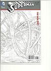 Superman #12 Dan Jurgens Sketch Wraparound Variant Cover Fine DC