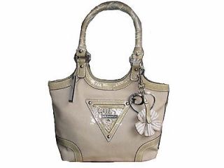  Guess Hand Bag,Womens Hand Bag,Womens Bag.Sussex,Canvas,Small,Sand