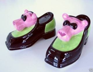 PINK PANTHER SHOES Salt & Pepper Swank Black & Lime Green Loafers LOW 