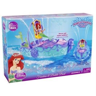 Disney Princess Little Mermaid Ariel Royal Bath bubble Boat Polly 