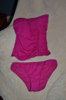 hot pink 2012 season dkny tankini swimsuit
