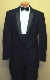 Boys Designer Tuxedo Tails Tailcoat   All Sizes   
