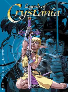 Legend of Crystania The Motion Picture DVD, 2004, Essential Anime 