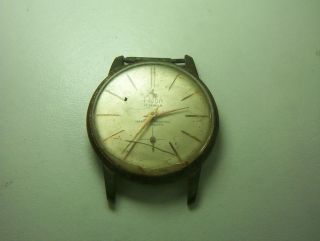 vintage movement wristwatch for parts agon from argentina time left
