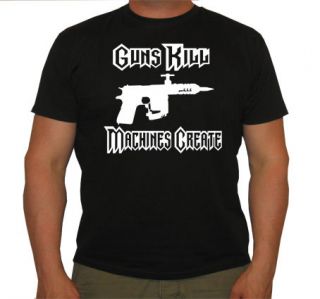 TATTOO GUNS KILL MACHINES CREATE TATTOOIST FUNNY KIDS T SHIRT JF228