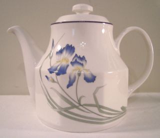 royal doulton china minerva iris teapot tea pot time left