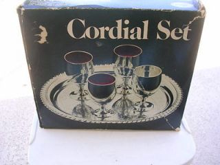 1979 leonard silver plated cordial set  3