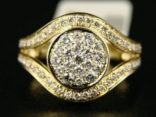 ladies womens joe rodeo fashion diamond ring 14k 1 25