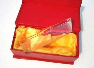 Brand New Science LIGHT Education Physics Teaching Optical Glass Prism 