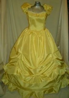 Beauty & The Beast Belle Gown Dress, Adult   Your Size