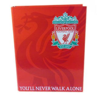 Liverpool Football Club Large Crested A4 Ring Binder Folder with Free 