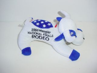 Wrangler National Finals Rodeo Beanie Bull Year 2006 Plush Toy Stuffed 
